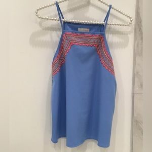🔴GIANNI BINI EMBROIDERED TANK🔴🔴